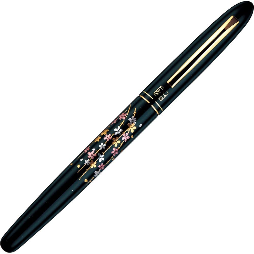 Amazon | 呉竹 筆ペン 手紙ペン 蒔絵物語 枝垂桜 黒軸 ER186-610